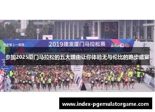 参加2025厦门马拉松的五大理由让你体验无与伦比的跑步盛宴