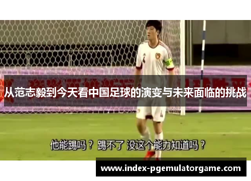 从范志毅到今天看中国足球的演变与未来面临的挑战