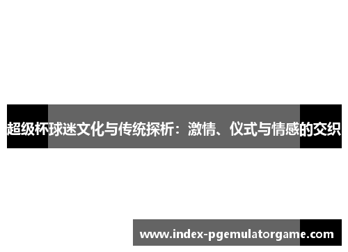 超级杯球迷文化与传统探析：激情、仪式与情感的交织